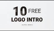 10 free Amazing logo intro After Effect Template