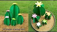 How to make 3D Cactus | DIY Paper Crafts