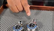 Rolex GMT Master II Batman 116710 and Batgirl 126710 Steel Blue Black Bezel Watches | SwissWatchExpo