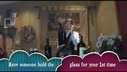 How to pour a HUGE bottle of wine!