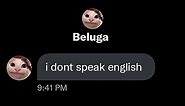 "I don't speak English"