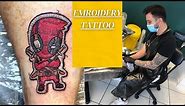 Embroidery Tattoo - Stitching Tattoo