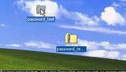 Windows XP - How to Password Protect a Folder