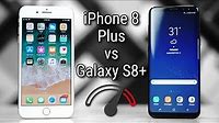 iPhone 8 Plus vs Galaxy S8+ Speedtest Comparison
