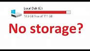 How To Get More Storage Space? Windows PC [Simple Steps]