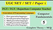 Generations of Programming (Computer) Languages [Hindi] Examples | Programming Language Generations