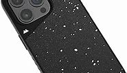 Mous Case for iPhone 15 Pro Max MagSafe Compatible - Limitless 5.0 - Speckled Black Fabric - Protective iPhone 15 Pro Max Case - Shockproof Phone Cover