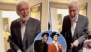 Dick Van Dyke channels his ‘Mary Poppins’ chimney sweep dance ahead of 98th birthday