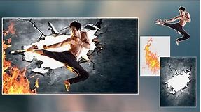 Karate Martial Arts Photoshop Poster Tutorial