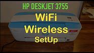 HP Deskjet 3755 WiFi SetUp / Wireless SetUp review !!