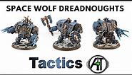 Space Wolves Dreadnoughts - Bjorn, Murderfang, Venerable Dreadnought + Wulfen Dreadnougt
