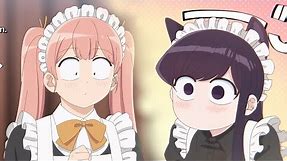 Komi san is excited when see Tadano wearing a maid outfit~ Komi can't communicate Ep 11 古見さんはコミュ症です