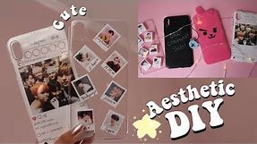 DIY BTS Aesthetic Creative Phone Cases