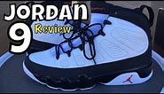 Air Jordan 9 Retro "White Black" "Space Jam" Review