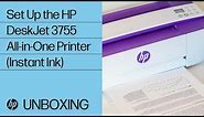 Set Up the HP DeskJet 3755 All-in-One Printer (Instant Ink) | HP DeskJet | HP