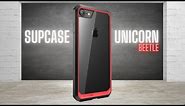 iPhone SE/7/8 Case - Supcase Unicorn Beetle (Red/Black)