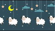 Children background - a Free Abstract Screensaver with Flying Sheep