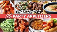15 Simple Party Appetizers | Food Wishes