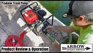 Predator 2" Trash Pump Review & Operation