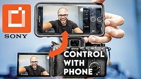 How To Connect Your Sony Camera to Your Mobile Phone