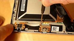 Replacing the USB charger port on a Nexus 7 1st Generation tablet