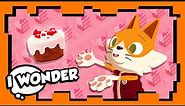 I Wonder - Episode 12 - Stampylonghead (Stampy Cat) & Wizard Keen - Baking a Cake! WONDER QUEST