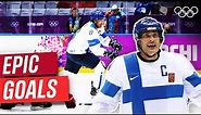 🏒 Teemu Selanne - Top point scorer in Olympic Ice Hockey history!