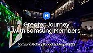 [Galaxy Unpacked] Samsung Members: August 2022 Highlights