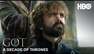 A Decade of Game of Thrones | Peter Dinklage on Tyrion Lannister (HBO)