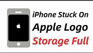 iPhone Stuck On Apple Logo Due to Storage Full? Here’s Why & How to Fix It