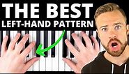 The BEST Left Hand Piano Pattern By FAR... (my "Secret Sauce")