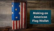 Making an American Flag Wallet