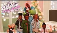 We Adopted 🎉🐶🎄✨| The 100 Baby Challenge with INFANTS!👶🏾🍼 (The Sims 4) #17