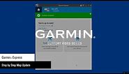 Support: Garmin Automotive Map Updates (PC)