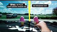 XPEL Nano-Ceramic Window Tint Ice cream Test