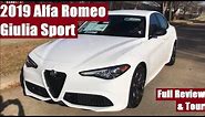 2019 Alfa Romeo Giulia Sport - Full Review & Tour (Louder, Please!)