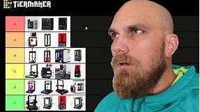 EVERY 3D Printer I've Used Tier List