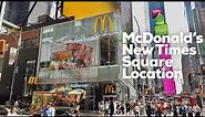 McDonald’s New Location at Times Square NYC