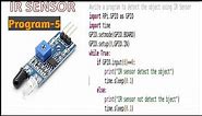 Interfacing IR sensor with Raspberry pi