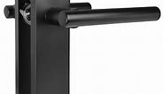 Z740 | T-Bar Lever Backplate Latch Door Handles | HandleStore.com