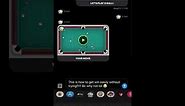 How to get easy wins in 8ball(game pigeon)