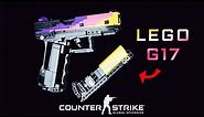 Working LEGO Glock 17 Gun | Fade - CS:GO + Instructions