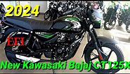 2024 New Kawasaki Bajaj CT 125 X EFI.