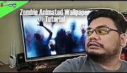 How to install this Zombie Animated Wallpaper