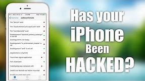 Has Your iPhone Been Hacked? How to Check for Malware/Viruses