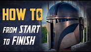 How to Make a MANDALORIAN Helmet - Step by Step