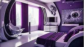Purple Room Aesthetic| Purple Room Ideas Bedroom ||Latest Bedroom Color Combination 2023 |Home Decor