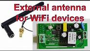 How to add external antenna to any wireless device