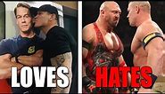 5 WWE Wrestlers John Cena HATES (Enemies) & 7 He's Best Friends With! - Wrestlelamia