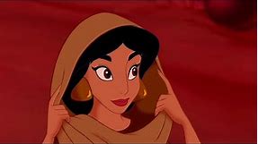 Aladdin (1992) | "Aladdin and Jasmine Met in the Marketplace" Clip [HD]